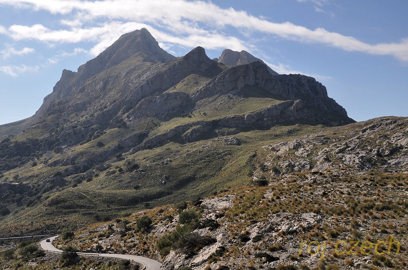 Puig Major is the highest peak on the Spanish island of Majorca. With an elevation of 1,436 m (4,711 ft) above sea level.[1] It is situated in the Serra de Tramuntana mountains. As the mountain is located in a military zone, the neighbouring peak Puig de Massanella (1,364 m) is considered the highest accessible summit on the island. The nearest town and municipality to Puig Major is Sóller, a village near the north west coast of Majorca.
